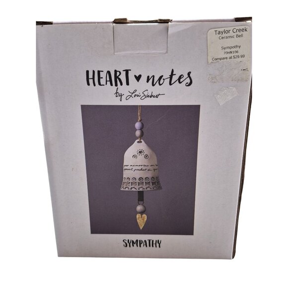 Taylor Creek Sympathy Bell Heart & Notes By Lori Siebert - Picture 12 of 13